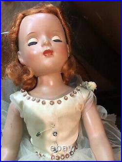 1951 Madame Alexander Redhead Margaret Face Nina Ballerina 18 Orig. Doll