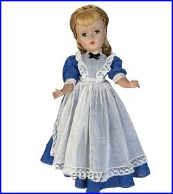 1951 Meg Little Women Doll 14 inch Tagged Blue Dress Madame Alexander