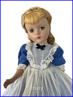 1951 Meg Little Women Doll 14 inch Tagged Blue Dress Madame Alexander
