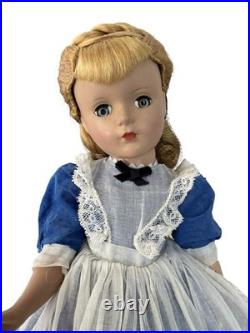 1951 Meg Little Women Doll 14 inch Tagged Blue Dress Madame Alexander