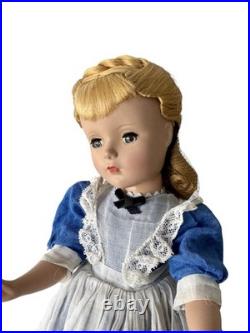 1951 Meg Little Women Doll 14 inch Tagged Blue Dress Madame Alexander