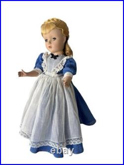 1951 Meg Little Women Doll 14 inch Tagged Blue Dress Madame Alexander