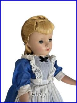 1951 Meg Little Women Doll 14 inch Tagged Blue Dress Madame Alexander