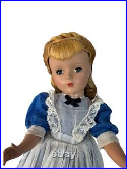 1951 Meg Little Women Doll 14 inch Tagged Blue Dress Madame Alexander