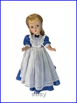1951 Meg Little Women Doll 14 inch Tagged Blue Dress Madame Alexander