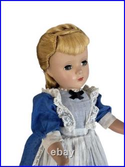 1951 Meg Little Women Doll 14 inch Tagged Blue Dress Madame Alexander