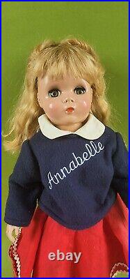 1952 Madame Alexander 14 Annabelle Doll