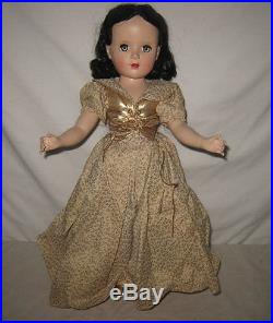 1952 Madame Alexander 18 Hard Plastic Snow White Doll MH16
