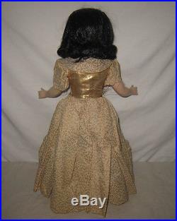 1952 Madame Alexander 18 Hard Plastic Snow White Doll MH16