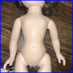 1953-55 Madame Alexander Binnie Walker 14 Doll Tagged Striped Dress With Shoes