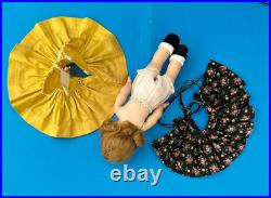 1953 MA Madame Alexander Alexanderkin Wendy KIN Heavy DOLL in Pinafore Set 2591