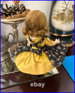 1953 MA Madame Alexander Alexanderkin Wendy KIN Heavy DOLL in Pinafore Set 2591