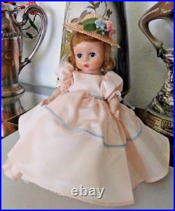 1953 MA Madame Alexander Alexanderkin Wendy KIN Heavy DOLL in Tagged Gown (2493)