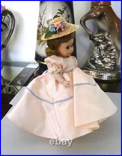 1953 MA Madame Alexander Alexanderkin Wendy KIN Heavy DOLL in Tagged Gown (2493)