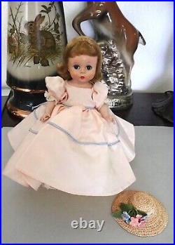 1953 MA Madame Alexander Alexanderkin Wendy KIN Heavy DOLL in Tagged Gown (2493)
