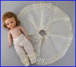 1953 MA Madame Alexander Alexanderkin Wendy KIN Heavy DOLL in Tagged Gown (2493)