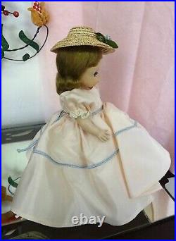 1953 MA Madame Alexander Alexanderkin Wendy KIN Heavy DOLL in Tagged Gown (2493)