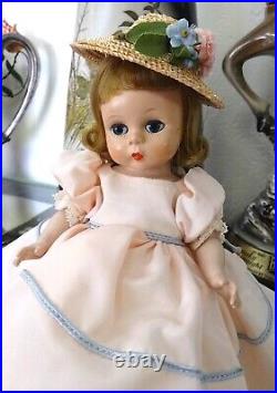1953 MA Madame Alexander Alexanderkin Wendy KIN Heavy DOLL in Tagged Gown (2493)