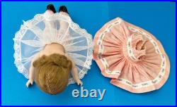 1953 MA Madame Alexander kin Wendy KIN Heavy Strung DOLL in Pink Dress (2631)