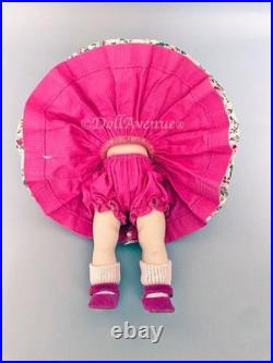 1954-55 Madame Alexander-Kin SLW Doll in? Floral Pinafore outfit DARLING
