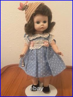 1954 MADAME ALEXANDER KINS WENDY WALKER HARD RARE THICK HAIR 1969 Wendy Garden