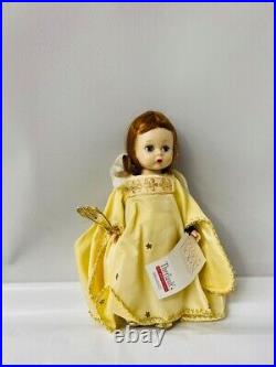 1954 Madame Alexander Red-haired Guardian Angel with Harp- MISSING HALO