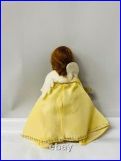 1954 Madame Alexander Red-haired Guardian Angel with Harp- MISSING HALO