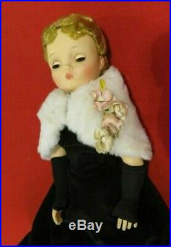 1955-56 Madame Alexander Cissy 20 Very Rare formal excellent original clothes