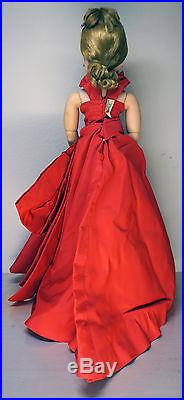 1955 Cissy Doll 21 Madame Alexander Vintage Red Gown Can-Can Petticoat RARE