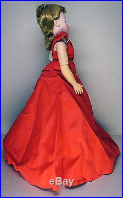 1955 Cissy Doll 21 Madame Alexander Vintage Red Gown Can-Can Petticoat RARE