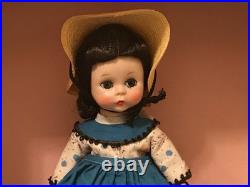 1955 Madame Alexander Kins Little Women Marme Rare Dress Tagged Box Stand