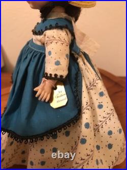 1955 Madame Alexander Kins Little Women Marme Rare Dress Tagged Box Stand
