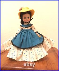 1955 Madame Alexander Kins Little Women Marme Rare Dress Tagged Box Stand