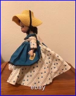 1955 Madame Alexander Kins Little Women Marme Rare Dress Tagged Box Stand