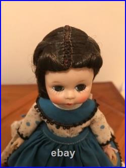 1955 Madame Alexander Kins Little Women Marme Rare Dress Tagged Box Stand