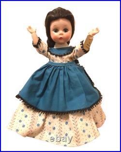 1955 Madame Alexander Kins Little Women Marme Rare Dress Tagged Box Stand