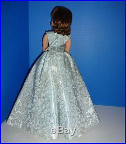 1957 #2172 Blue Faille Opera Gown/Slip ONLY for Madame Alexander CISSY Doll