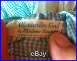 1957 8 inch Madame Alexander Bent/Bend Knee Walker. Aunt Pitty-Pat. Perfect