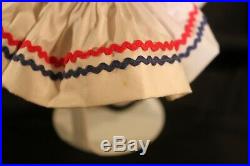 1957 BKW Madame Alexander Wendy Looks as Sweet As A Lollipop Red, White & Blue