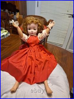 1957 Cissy MADAME ALEXANDER Doll, Original Dress, Hose, Pantie, Crinoline, Glove