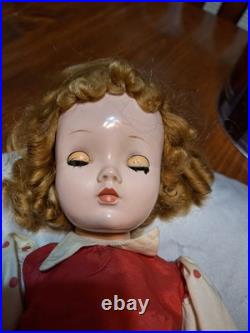 1957 Cissy MADAME ALEXANDER Doll, Original Dress, Hose, Pantie, Crinoline, Glove