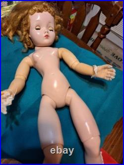 1957 Cissy MADAME ALEXANDER Doll, Original Dress, Hose, Pantie, Crinoline, Glove