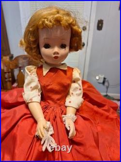 1957 Cissy MADAME ALEXANDER Doll, Original Dress, Hose, Pantie, Crinoline, Glove