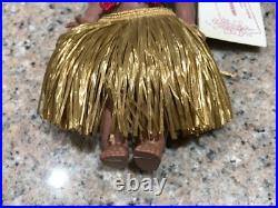 1960s ALEXANDER-KIN WENDY HIGH COLOR AMERICANA HAWAIIAN BK STRUNG DOLL BOX TAG