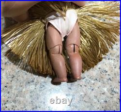 1960s ALEXANDER-KIN WENDY HIGH COLOR AMERICANA HAWAIIAN BK STRUNG DOLL BOX TAG