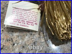 1960s ALEXANDER-KIN WENDY HIGH COLOR AMERICANA HAWAIIAN BK STRUNG DOLL BOX TAG