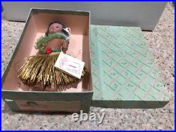 1960s ALEXANDER-KIN WENDY HIGH COLOR AMERICANA HAWAIIAN BK STRUNG DOLL BOX TAG