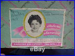 1960s MADAME ALEXANDER # 2210 JACQUELINE KENNEDY 20 DOLL w Orig BOX