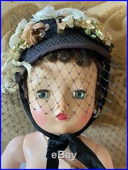 1960s Madame Alexander 20 HTF Renoir Cissy doll in original ensemble RARE