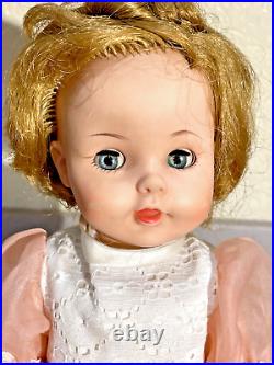 1961 Madame Alexander Caroline Kennedy Doll 14 Original Dress JSB28